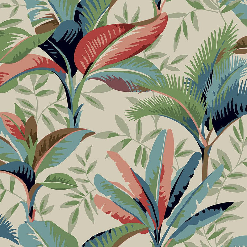Wallpaper Summerhouse Wallpaper Sample // Savanna 8 x 10 