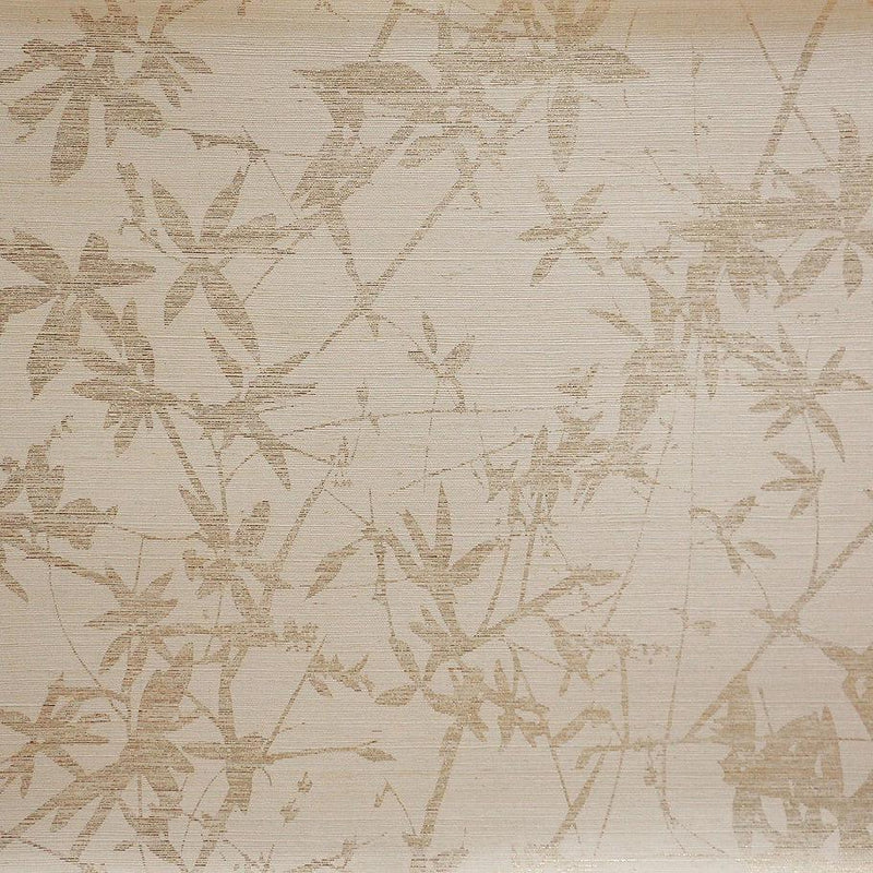 Wallpaper Sylvan Wallpaper Sample // Gold & Cream 8 x 10 