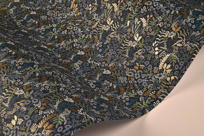 Wallpaper Tapestry Wallpaper // Indigo 