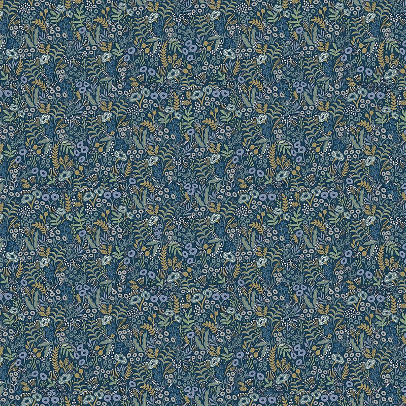 Wallpaper Tapestry Wallpaper // Indigo 