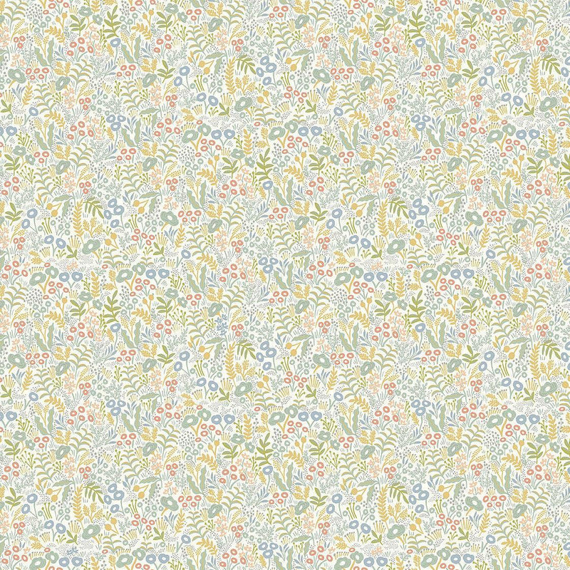 Wallpaper Tapestry Wallpaper Sample // Light Mustard 8 x 10 