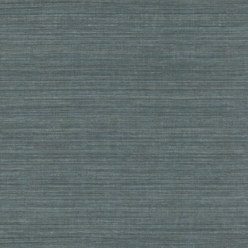 Wallpaper Tasar Silk Wallpaper Sample // Blue 8 x 10 