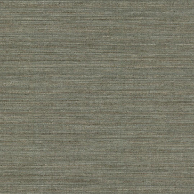 Wallpaper Tasar Silk Wallpaper Sample // Green 8 x 10 
