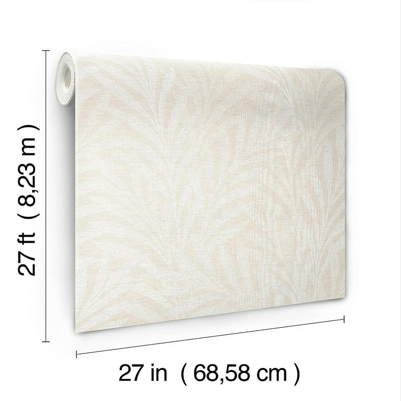 Wallpaper Tea Leaves Stripe Wallpaper // Neutral 