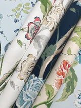 Wallpaper Teahouse Floral Wallpaper // Light Blue 