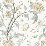 Wallpaper Teahouse Floral Wallpaper // Neutral 