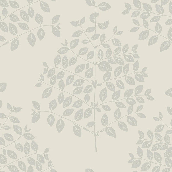 Wallpaper Tender Wallpaper // Cream & Silver 