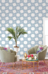Wallpaper The Twist Wallpaper // Blue 