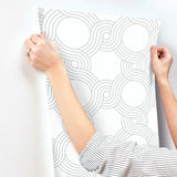 Wallpaper The Twist Wallpaper // Grey 