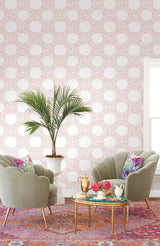 Wallpaper The Twist Wallpaper // Pink 