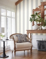 Wallpaper Thread Stripe Wallpaper // Navy 