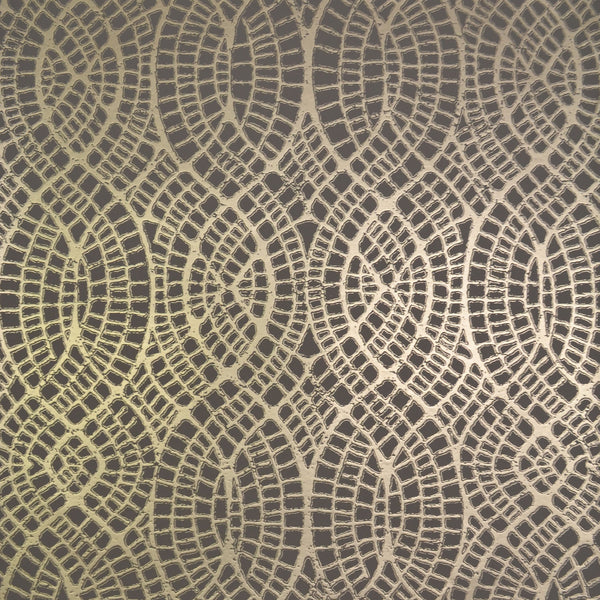 Wallpaper Tortoise Wallpaper // Taupe & Gold 