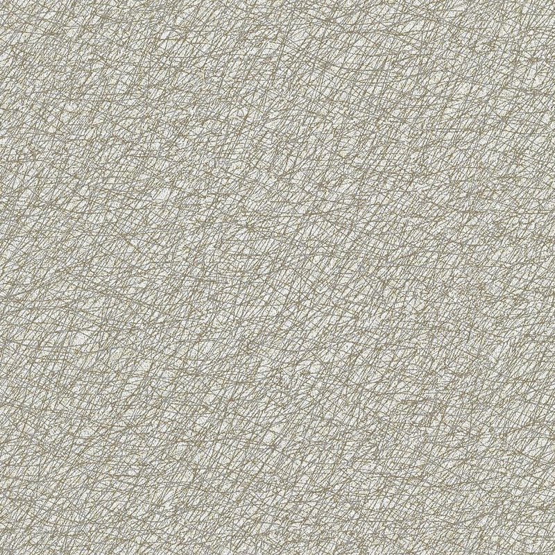Wallpaper Tossed Fibers Wallpaper Sample // Metallic 8 x 10 