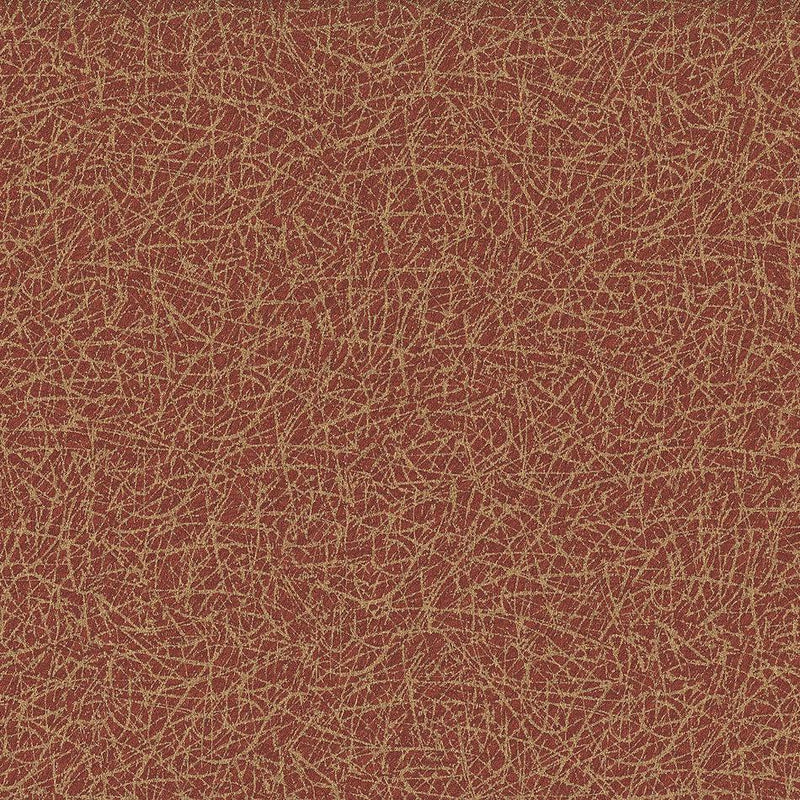 Wallpaper Tossed Fibers Wallpaper Sample // Red 8 x 10 