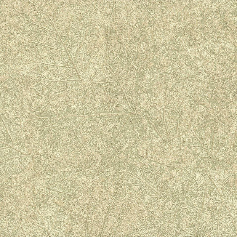 Wallpaper Tossed Leaves Wallpaper // Beige 