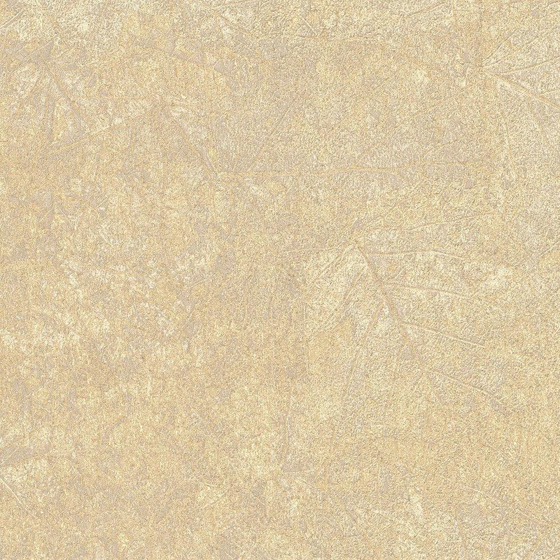 Wallpaper Tossed Leaves Wallpaper Sample // Black 8 x 10 