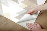 Wallpaper Triangles Peel & Stick Wallpaper // Neutral 