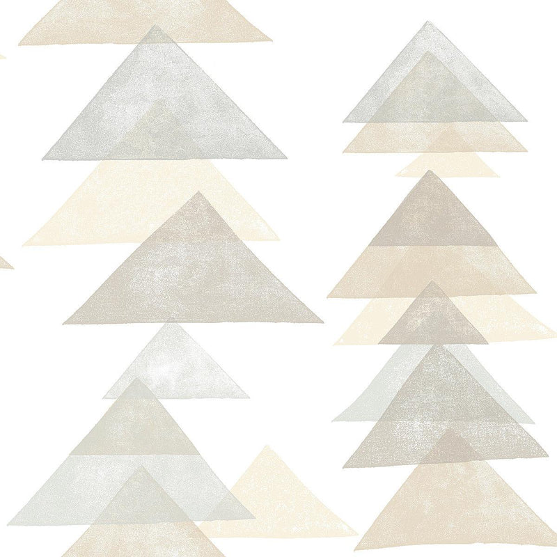 Wallpaper Triangles Peel & Stick Wallpaper // Neutral 