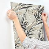 Wallpaper Tropical Paradise Wallpaper // Taupe 
