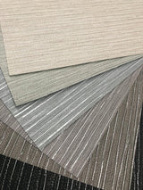Wallpaper Tuck Stripe Wallpaper // Black 