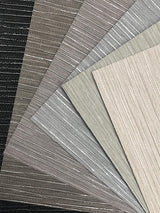 Wallpaper Tuck Stripe Wallpaper // Brown 