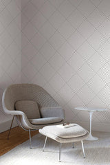 Wallpaper Twisted Tailor Wallpaper // White 