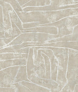 Wallpaper Urban Chalk Peel & Stick Wallpaper // Neutral 
