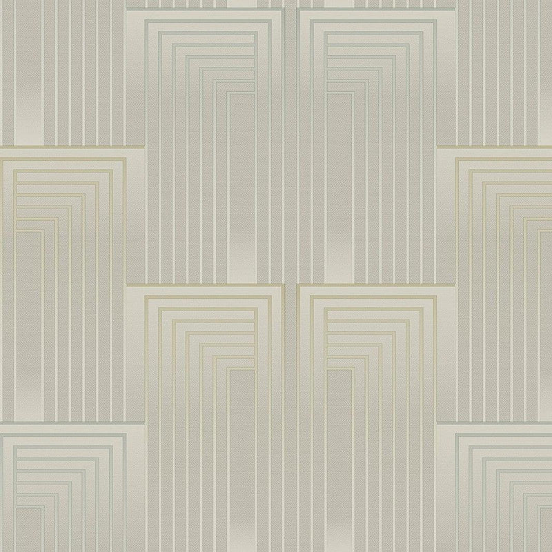 Wallpaper Vanishing Wallpaper Sample // Taupe & Pearl 8 x 10 
