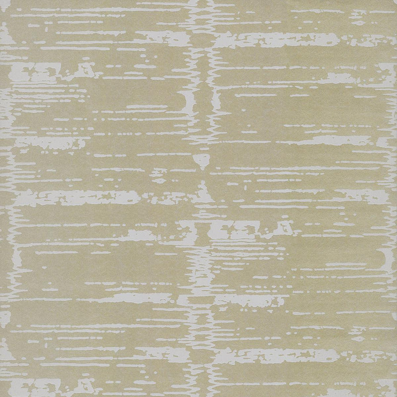 Wallpaper Velveteen Wallpaper Sample // Gold & Neutral 8 x 10 