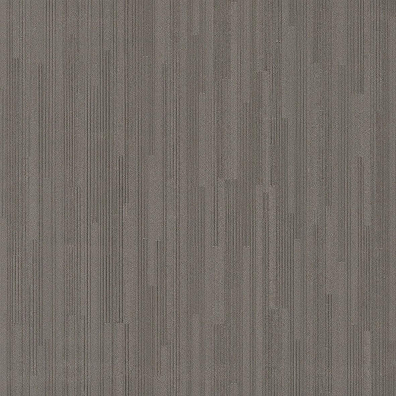 Wallpaper Vertical Plumb Wallpaper // Charcoal Metallic 