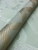 Wallpaper Viva Lounge Wallpaper // Gold Metallic 