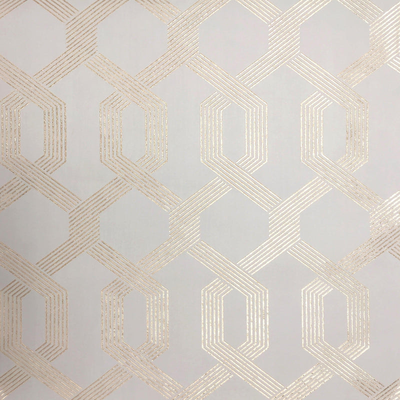 Wallpaper Viva Lounge Wallpaper Sample // Gold Metallic 8 x 10 