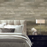 Wallpaper Warehouse Planks Peel & Stick Wallpaper // Brown 