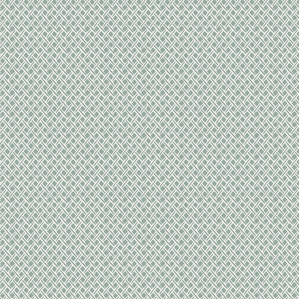 Wallpaper Wicker Weave Wallpaper // Green 