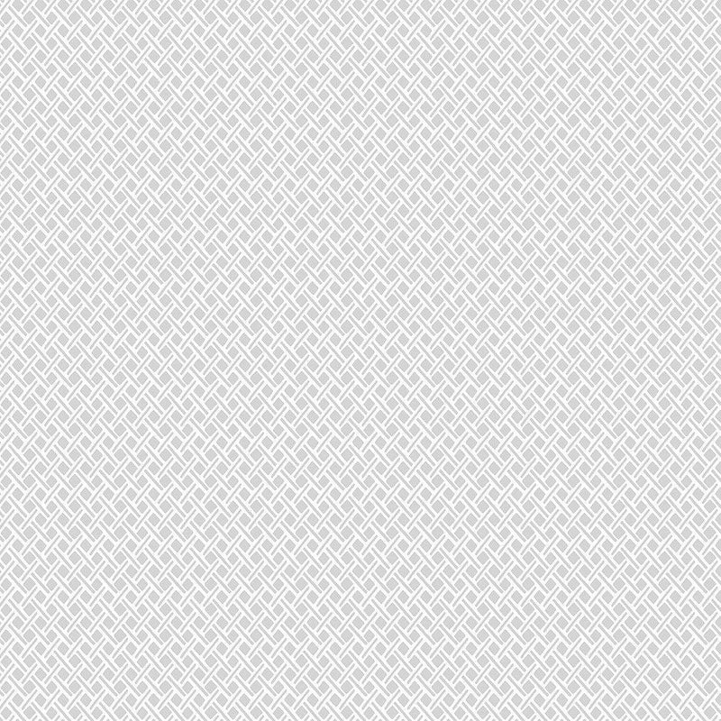 Wallpaper Wicker Weave Wallpaper Sample // Grey 8 x 10 