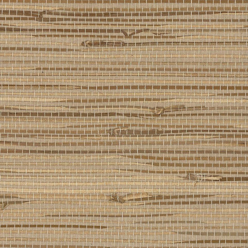 Wallpaper Wide Knotted Grass Wallpaper // Beige 