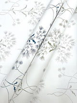 Wallpaper Wildflower Wallpaper // Grey 