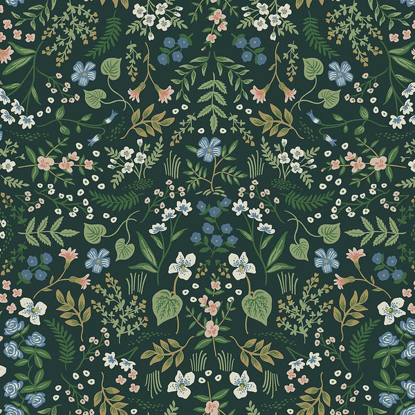 Wallpaper Wildwood Wallpaper // Hunter Green 
