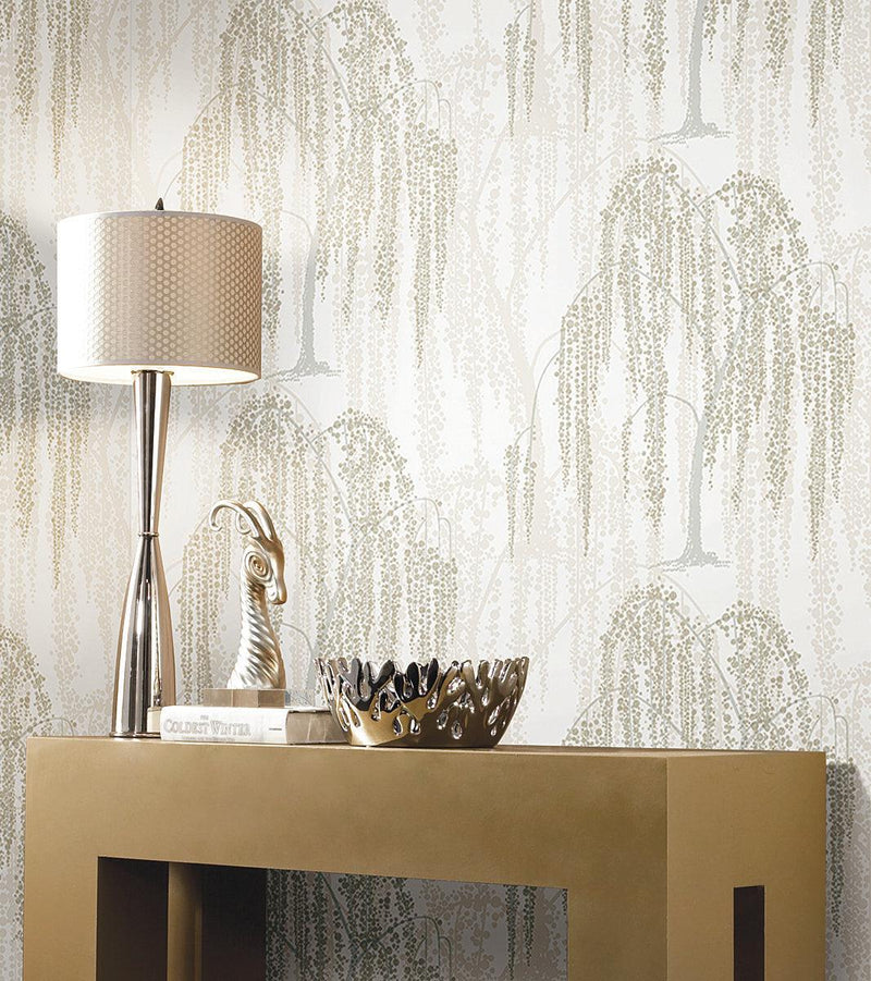 Wallpaper Willow Glow Wallpaper // Neutral 