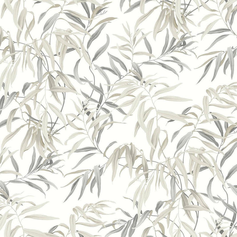 Wallpaper Willow Grove Wallpaper Sample // Sand 8 x 10 