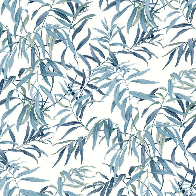 Wallpaper Willow Grove Wallpaper Sample // Sky Blue 8 x 10 