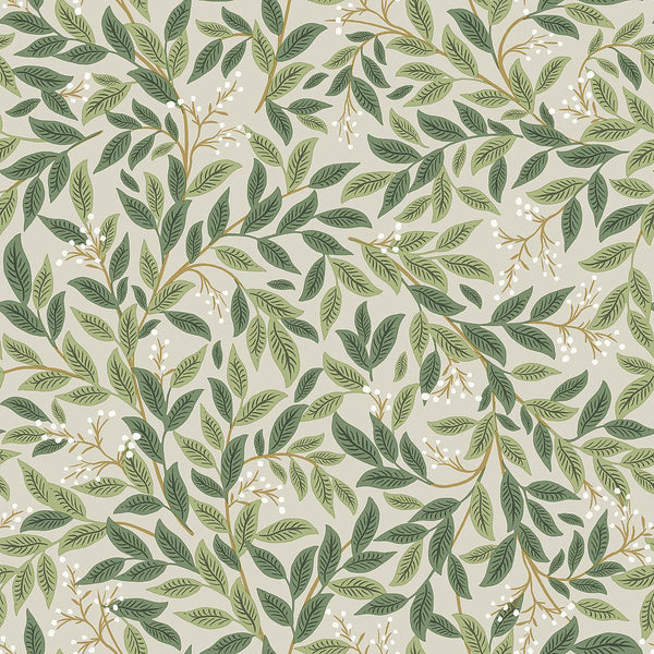 Wallpaper Willowberry Peel & Stick Wallpaper // Linen 