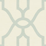Wallpaper Woven Trellis Wallpaper // Eggshell 