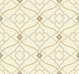 Wallpaper Zuma Wallpaper // Soft Golden Beige & Grey 