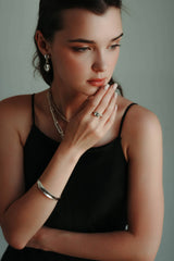  Handmade Pewter Bracelet - 2805 