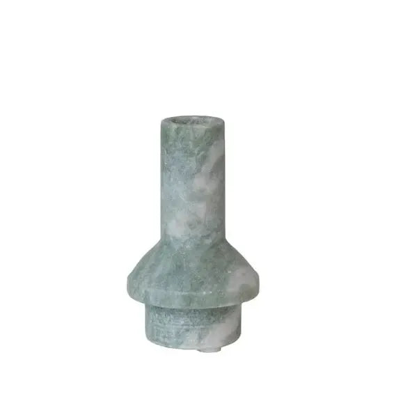  Green Marble Taper Candle Holder 