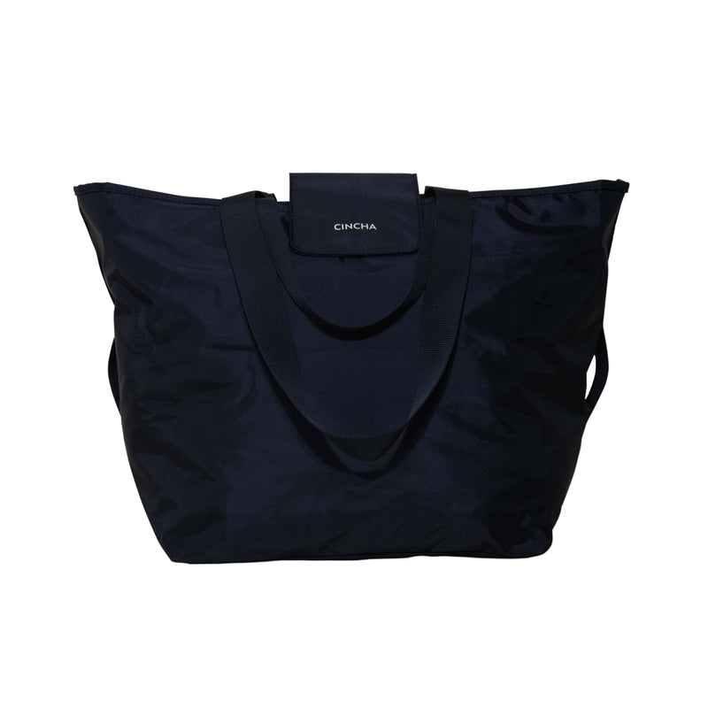  The Nylon Zip-All Tote - Jet 
