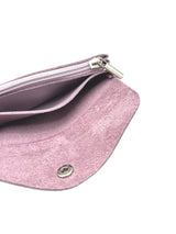 Italian Leather Wallet // Lilac