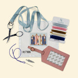 Symphony of Suitcases // Needlepoint