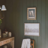 Wall Art Glowing Christmas Tree Framed Antique Art 